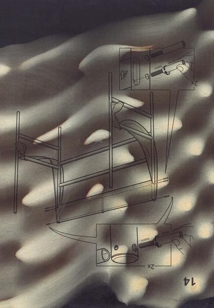 Sleep Cycles, Copied Dream Portraits, Untitled No. 15, acm15, Copy art, 21 x 29,7 cm, 2024