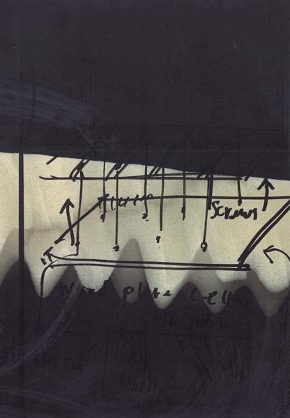 Sleep Cycles, Copied Dream Portraits, Untitled No. 20, acm20, Copy art, 21 x 29,7 cm, 2024
