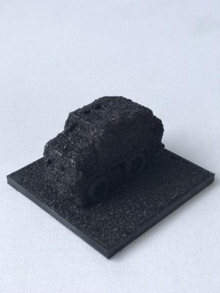 cc11, Mixed media, 7,49 cm x 7,49 cm x 3,81 cm, 2023
