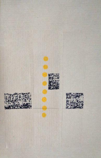 Citizen in Dialog with Architecture, No. 13, ca13, Mixed Media, 14,73 cm x 21,03 cm, 2024