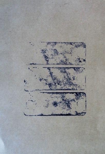 Three round holed Stones, No. 02, trhs02, Printed paper, 21,49 cm x 14 cm, 2023