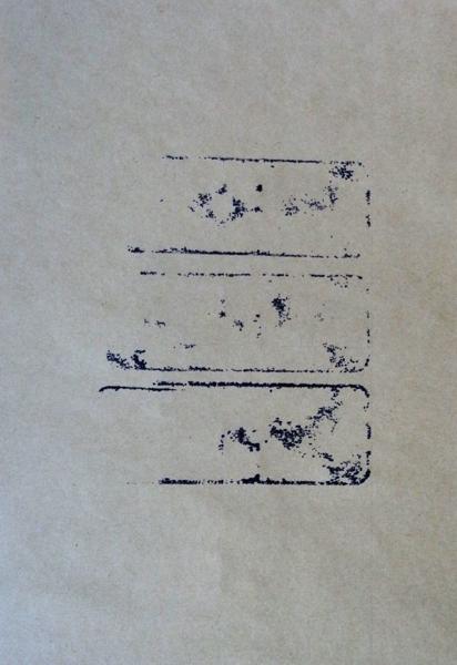 Three round holed Stones, No. 16, trhs16, Printed paper, 21,49 cm x 14 cm, 2023