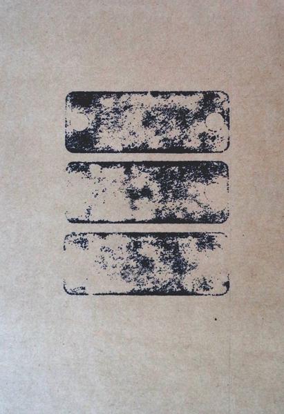Three round holed Stones, No. 62, trhs62, Printed paper, 21,49 cm x 14 cm, 2023