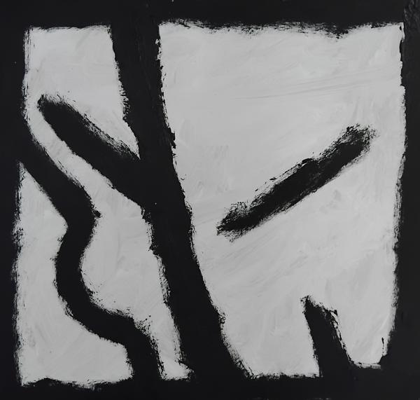 The Window 02, wc02, Oil on Cardboard, 31 cm x 31 cm, 2025