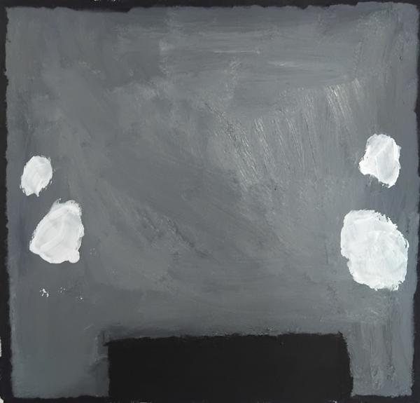The Window 05, wc05, Oil on Cardboard, 31 cm x 31 cm, 2025