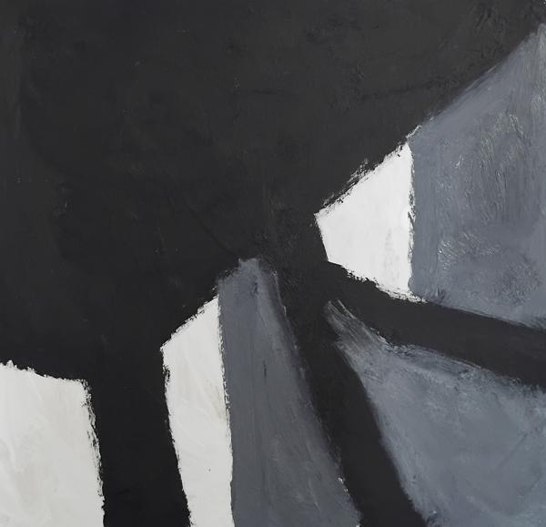 The Window 07, wc07, Oil on Cardboard, 31 cm x 31 cm, 2025