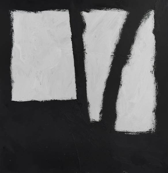 The Window 18, wc18, Oil on Cardboard, 31 cm x 31 cm, 2025